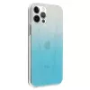 Mercedes-Benz MEHCP12LCLGBL iPhone 12 Pro Max Hardcase Transparent Line Blau