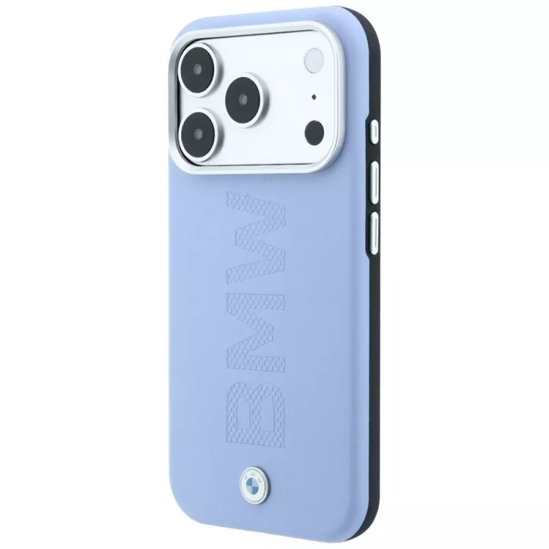 BMW Sign Centered Deboss MagSafe Hülle für iPhone 18 Pro / 17 Pro - Blau