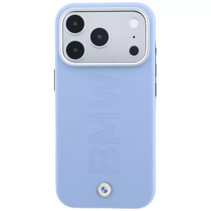 BMW Sign Centered Deboss MagSafe Hülle für iPhone 18 Pro / 17 Pro - Blau