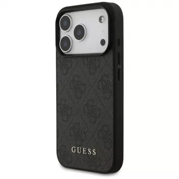 GUESS 4G Classic Rückseiten-Schutzhülle für Apple iPhone 18 Pro / 17 Pro - Schwarz