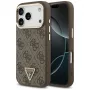 GUESS 4G Triangle Logo MagSafe Hülle für iPhone 17 Pro / 18 Pro - Braun