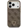 GUESS 4G Triangle Logo MagSafe Hülle für iPhone 17 Pro / 18 Pro - Braun