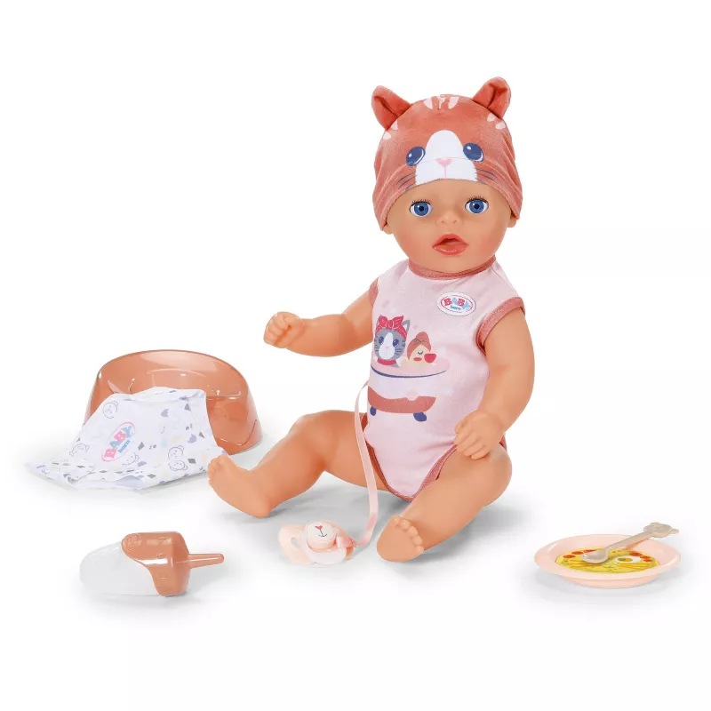 ZAPF CREATION Zapf Baby born Lena Cat 36cm Soft Body Puppe