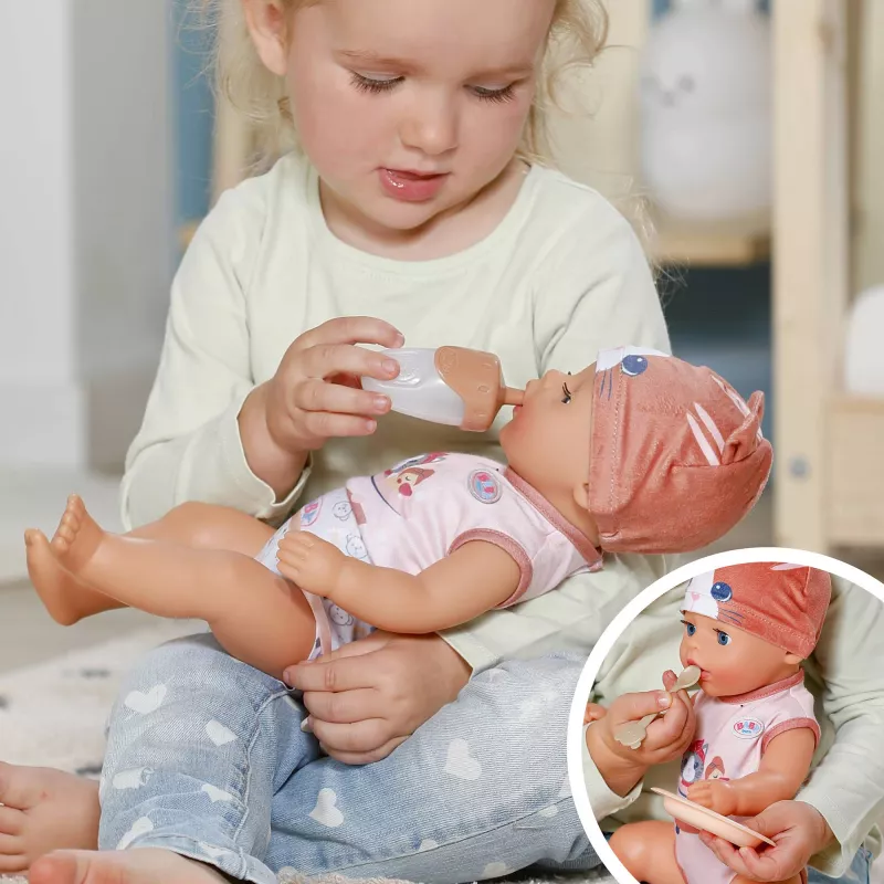 ZAPF CREATION Zapf Baby born Lena Cat 36cm Soft Body Puppe