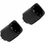Shelly Plug M Gen3 Schwarz 2er-Pack Smart Plug mit Leistungsmessung, Wi-Fi & Bluetooth, 13A, Energiemonitoring, Schuko