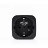 Shelly Plug M Gen3 Schwarz 2er-Pack Smart Plug mit Leistungsmessung, Wi-Fi & Bluetooth, 13A, Energiemonitoring, Schuko