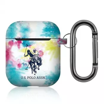 U.S. Polo Assn. US Polo AirPods 1/2 Hülle Multicolor Tie & Dye Kollektion