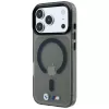 BMW M IML Glossy Metal Logo & Trims MagSafe-Hülle für iPhone 18 Pro / 17 Pro - Schwarz