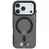 BMW M IML Glossy Metal Logo & Trims MagSafe-Hülle für iPhone 18 Pro / 17 Pro - Schwarz