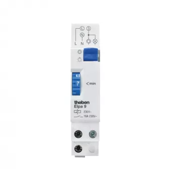 THEBEN TLZ 1-7 min ELPA9 Treppenhaus-Zeitschalter 2300 W 3-Leiter