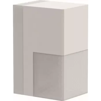 BEG Aleum Glow WB Weiß 180° PIR-Bewegungsmelder, Wandmontage, IP54, 12 m Reichweite