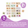 Eichhorn Montessori Puzzle - Holz-Stiftpuzzle für Kleinkinder ab 12 Monaten, FSC 100%