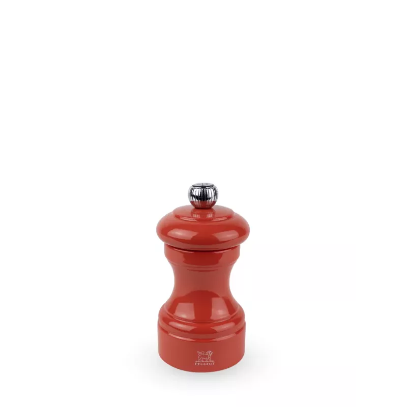 Peugeot Saveurs Bistro Pfeffermühle 10 cm Terrakotta lackiertes Holz