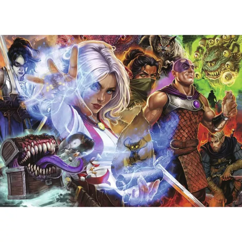 Ravensburger Dungeons & Dragons Quest Accepted 1000-Teile Puzzle