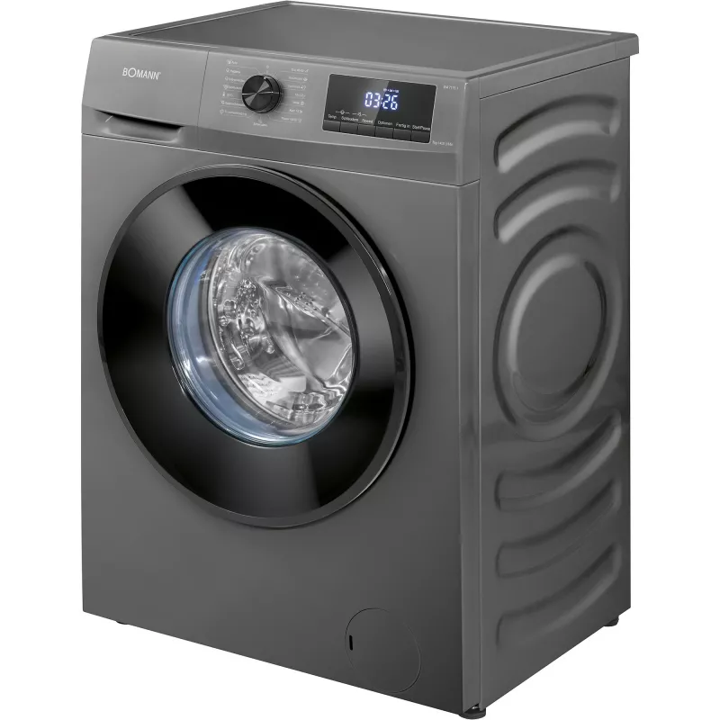 Bomann WA 7175.1 Waffeleisen, Titan/Schwarz