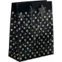 Sigel GT028 Stardust Geschenktasche Weihnachten, groß, 26 x 33 cm