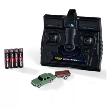 Carson 1:87 Mercedes-Benz 200/8 mit Anhänger 2.4G 100% RTR Grün