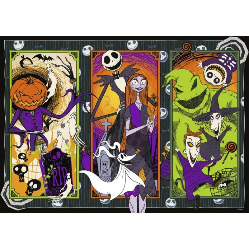 RAVENSBURGER Puzzle The Nightmare Before Christmas (1000 Teile)