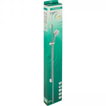 Hansgrohe Crometta Vario EcoSmart Duschset, 90 cm, Weiß/Chrom