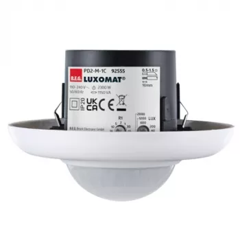 BEG LUXOMAT PD2-M-1C-UP Unterputz-Präsenzmelder mit PIR, 1-Kanal, Weiß
