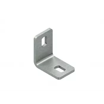 NIEDAX Wandanschlusswinkel WWU150 für 150 mm Kabelrinnen, sendzimirverzinkter Stahl