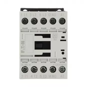 Eaton DILM9-10 24 V DC 3-poliges Leistungsschütz, 9 A AC-3, 4 kW, 1 NO Hilfskontakt