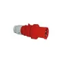 BALS CEE Industriestecker 5-polig 63A 400V IP44 6h Multi-Grip gerade rot 2155