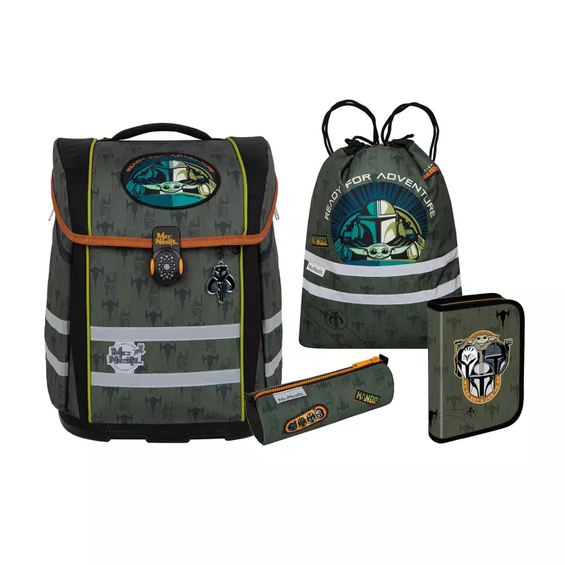 McNeill Perfecto 5-teiliges Schulrucksack-Set Star Wars Mandalorian