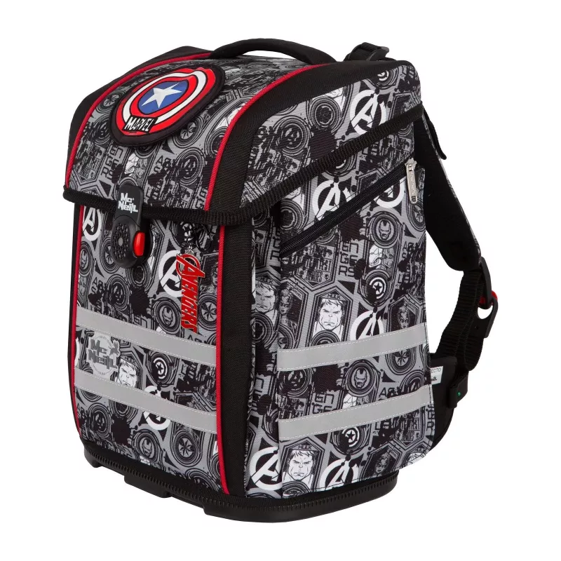 McNeill PERFECTO 5-teiliges Schulranzen-Set Marvel Avengers