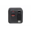 ALLNET 65W GaN USB-C PD Wandladegerät mit Quick Charge 3.0, 2x USB-C und 1x USB-A