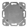 LOGILINK Cat.6A Wandanschlussdose 2xRJ45 STP, vertikal, signalweiß