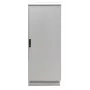 EFB ELEKTRONIK 19 inch Netzwerkschrank 42U 800x1000 IP55 mit vormontiertem Sockel RAL7035