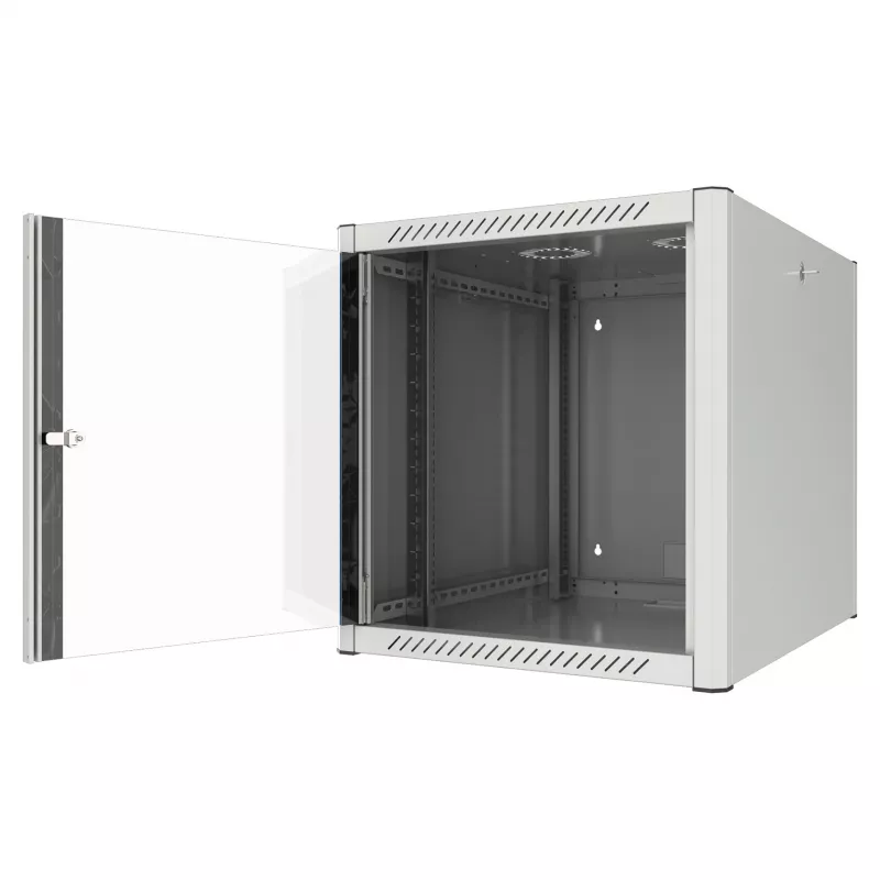 EFB Elektronik 19 inch Wandgehäuse 26U Tiefe 800 mm vormontiert RAL7035