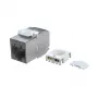 EFB Elektronik E-200130 Keystone Slim/Short Cat.6A geschirmtes Zink-Druckguss 10G Modul