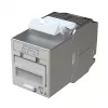 EFB Elektronik E-200130 Keystone Slim/Short Cat.6A geschirmtes Zink-Druckguss 10G Modul