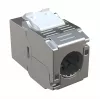 EFB Elektronik E-200130 Keystone Slim/Short Cat.6A geschirmtes Zink-Druckguss 10G Modul