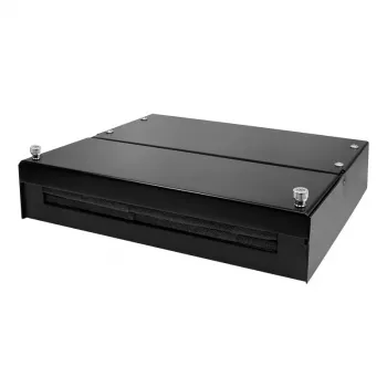 LogiLink Konsolidierungspunkt-Box für 8 oder 12 Keystone-Module, Metall, Schwarz