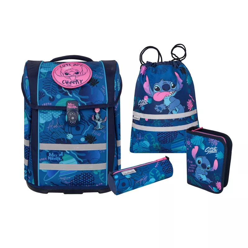 McNeill PERFECTO Schulranzen-Set 5-teilig Disney Stitch