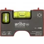 WIHA Mini-Wasserwaage Pocket 8 cm Grau/Rot mit Magnet