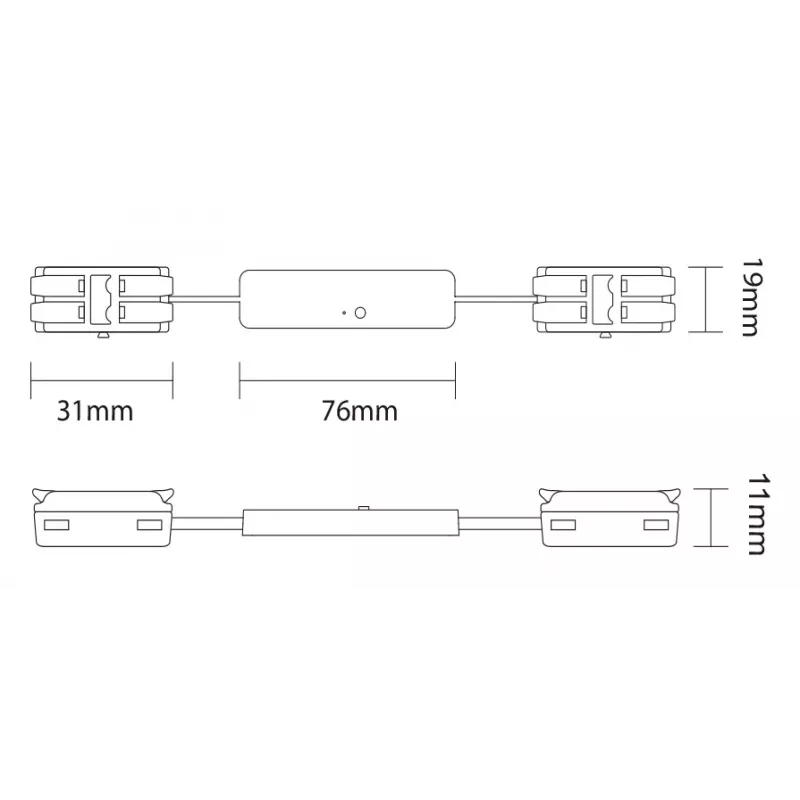 Miboxer LED-Controller Mini Einzelfarbe 2.4G (MLR2)