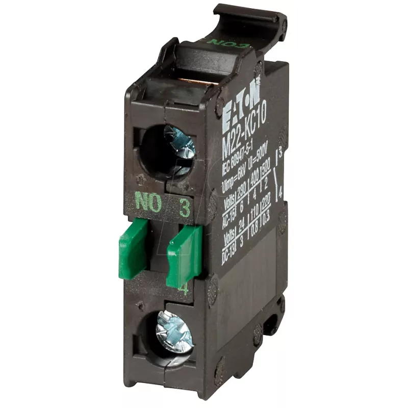 EATON M22-CKC10 Kontaktelement 1NO Basisbefestigung Käfigklemme
