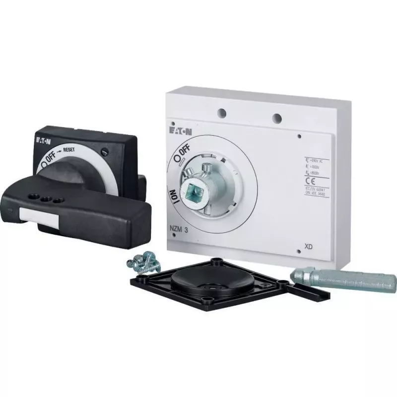 Eaton NZM3-XTVD-0 Türkupplungs-Drehgriff, Schwarz, IP66, abschließbar