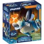 Playmobil 71082 Dragons: The Nine Realms - Plowhorn & D'Angelo mit Kristallfels-Sprengfunktion