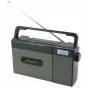 Soundmaster RCD1170SW Tragbares CD-Radio mit FM, Bluetooth, USB & wiederaufladbarem Akku - Schwarz