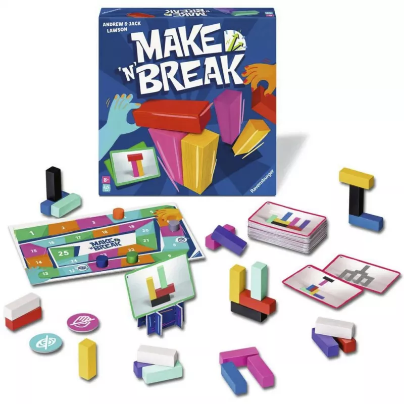 Ravensburger Make 'n' Break Family Building Game