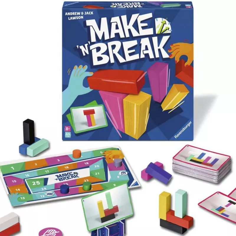 Ravensburger Make 'n' Break Family Building Game