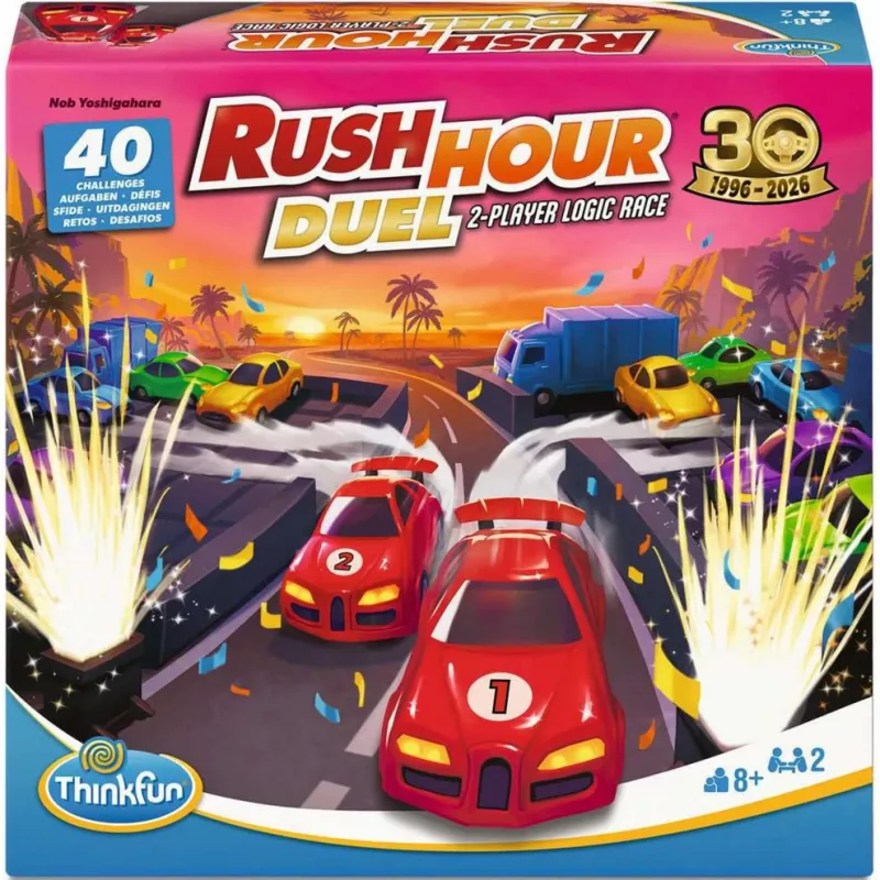 Ravensburger Rush Hour Duel – Logikspiel für 2 Spieler: Verkehrsstau-Rätsel