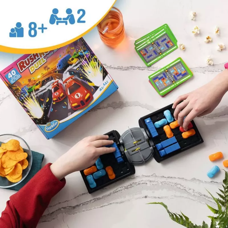 Ravensburger Rush Hour Duel – Logikspiel für 2 Spieler: Verkehrsstau-Rätsel