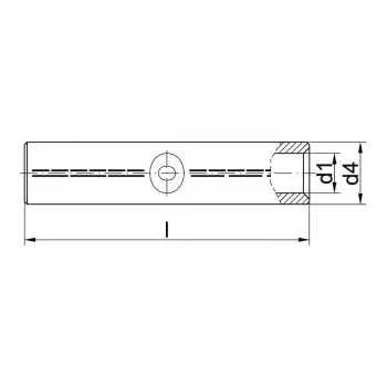 Klauke 228R Aluminium-Pressverbinder 95 mm² Crimpverbinder