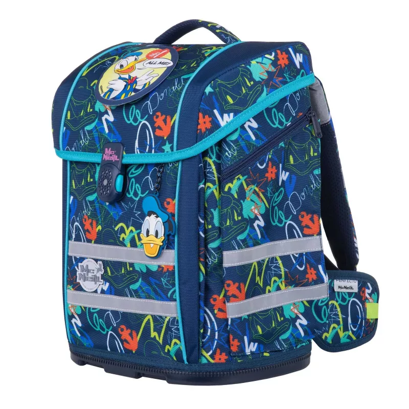 McNeill Schulranzen-Set PERFECTO 5-teilig Donald Duck